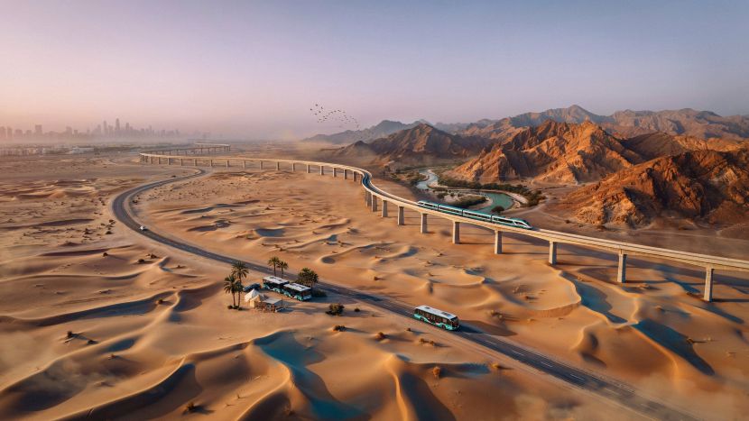 Revolutionizing Travel: Etihad Rail’s AED10 Shuttle Bus Service Enhances UAE Tourism