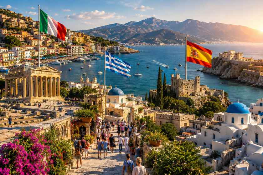 Spain Joins Italy, Greece, Portugal, Croatia, Malta, Cyprus, France, Turkey, Montenegro, Albania and Others in Tourism Surge Across Southern Europe as New Global Travel Interest Nears 12%
