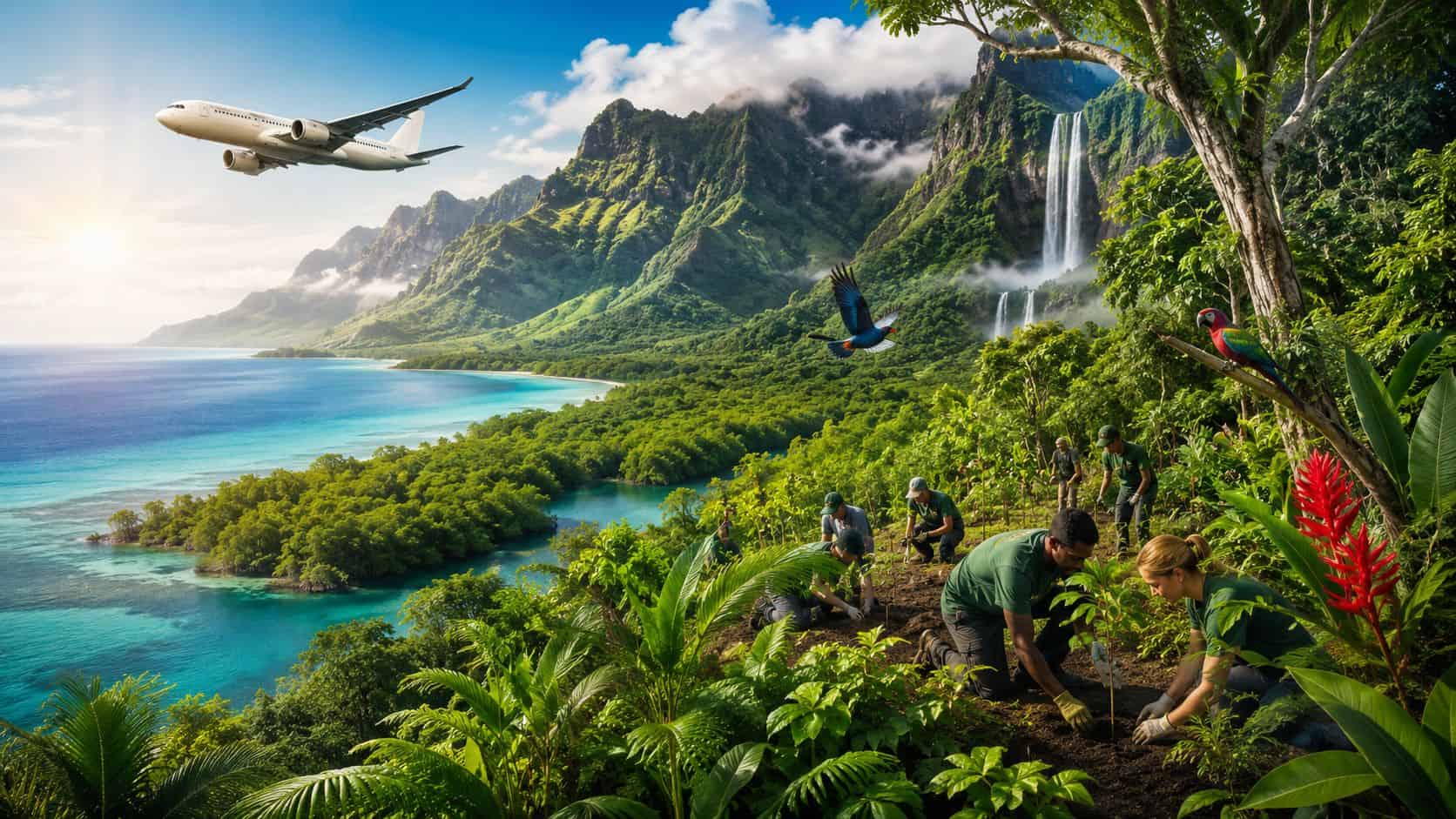 Fiji Airways Champions Eco-Tourism with Native Forest Restoration and Biodiversity Initiatives