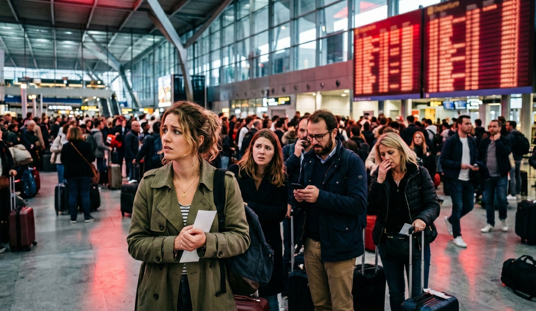 Travel Chaos in France: Over 700 Flight Delays and Cancellations Affecting Thousands
