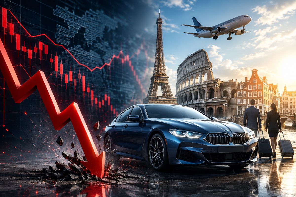 Germany Joins France, Italy, Spain, Netherlands, Belgium and Other European Markets as BMW Cuts 2026 Guidance, Triggering Auto Stock Sell-Off, Raising Concerns Over Business Travel, Luxury Tourism and Europe’s Economic Mobility