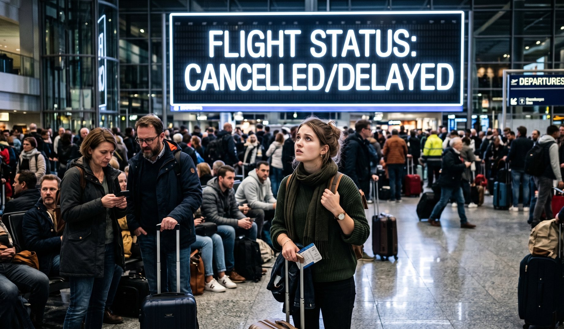 Travel Woes in Germany: Over 1,200 Flight Disruptions Impact Tourists