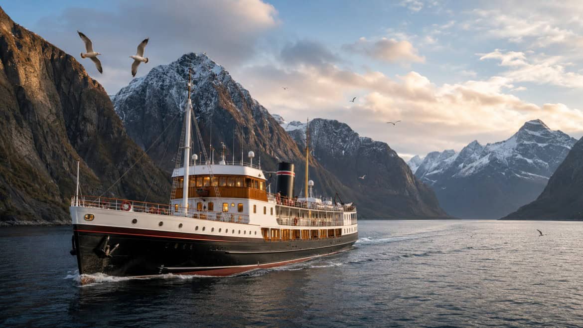 Discover the Revitalized MS Vesterålen on Norway’s Iconic Bergen–Kirkenes Route