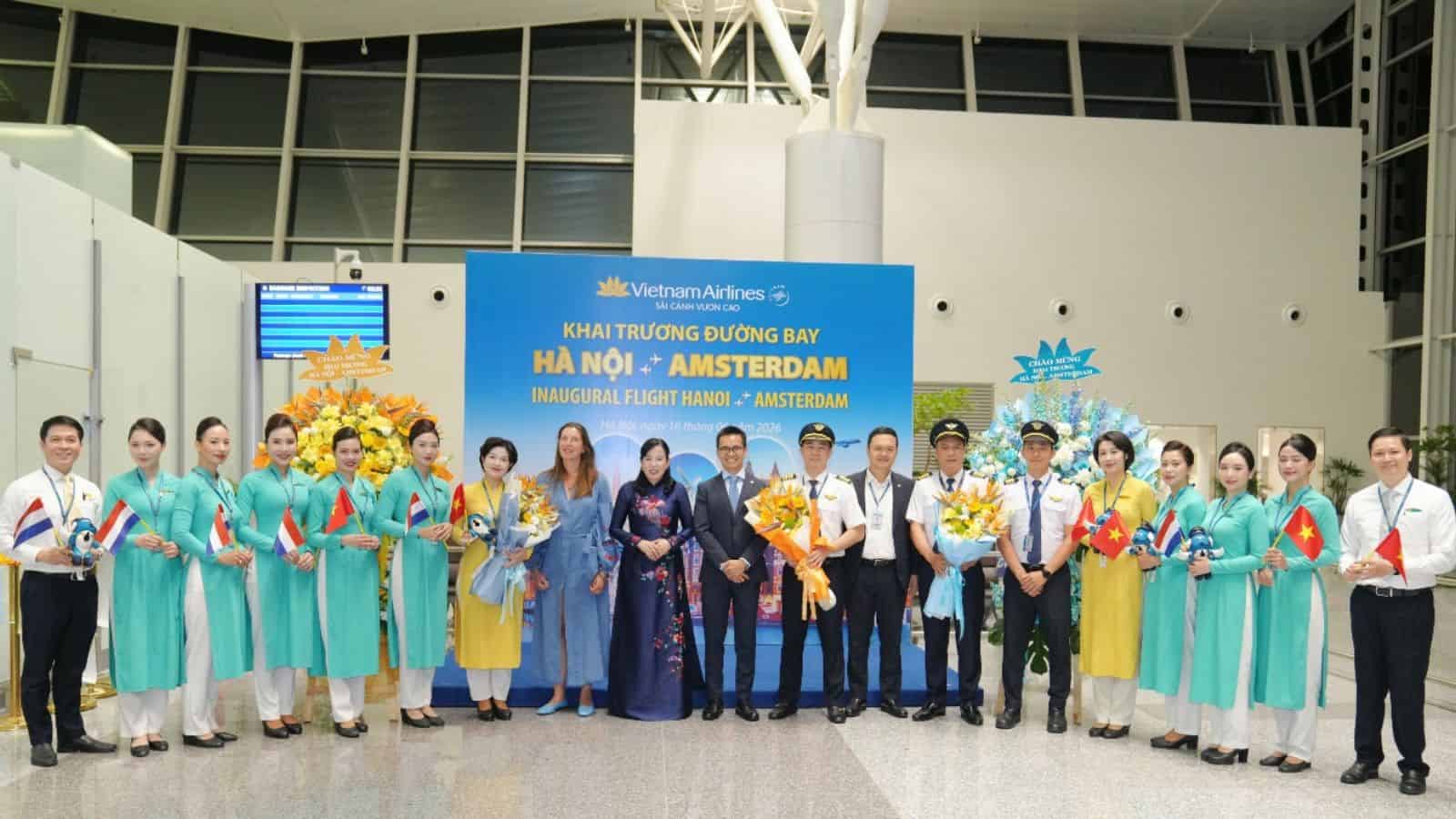Vietnam Airlines Expands Global Network Reach with Launch of Direct Long-Haul Service Connecting Hanoi and Amsterdam