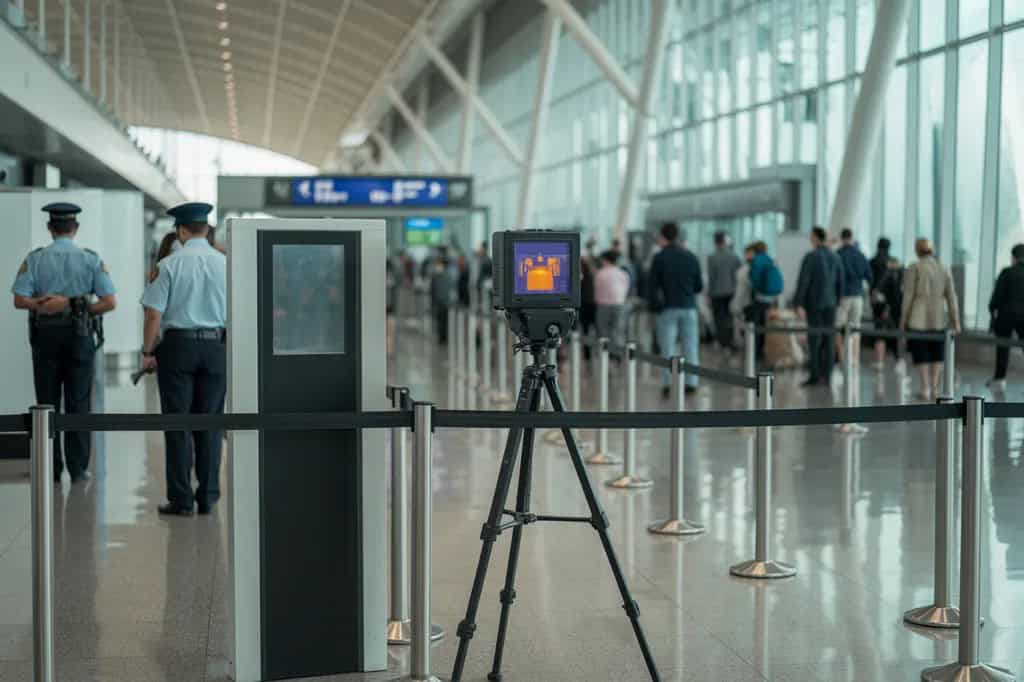 US health officials order strict airport rerouting and health screening at five major hubs for passengers flying from Ebola-affected areas.