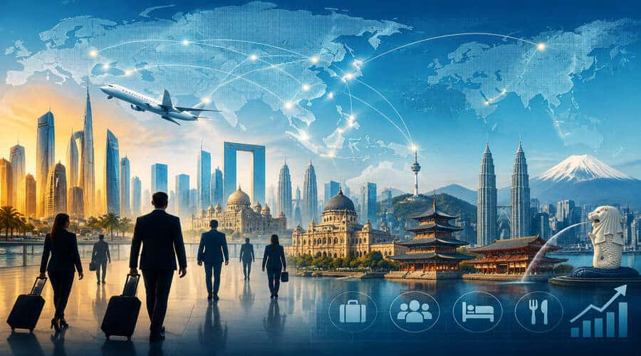 India Joins UAE, South Korea, Malaysia, Japan and Taiwan in Powerful Asia Pacific Corporate Travel Shift as Hyderabad, Bengaluru, New Delhi and Mumbai Rise