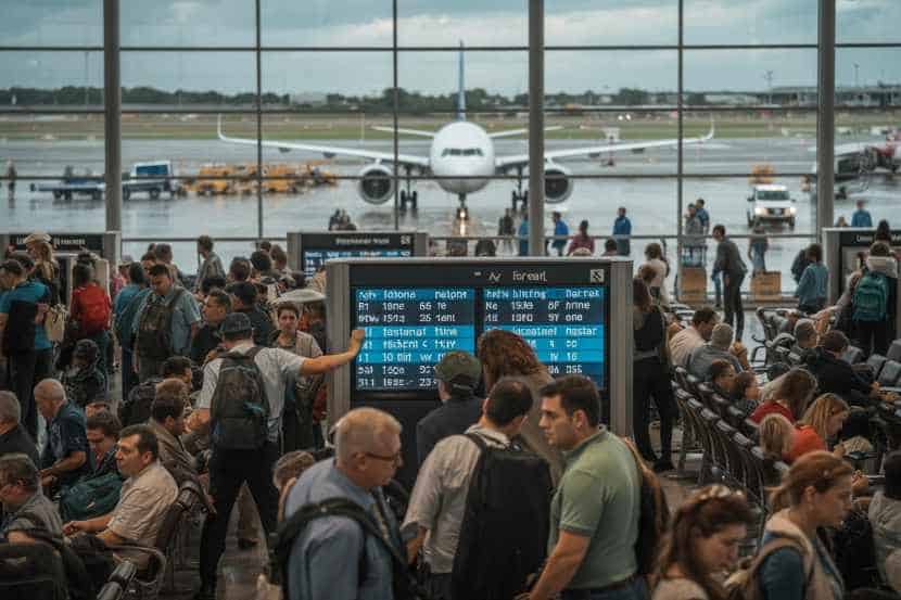 Travelers Grounded at Indianapolis International Airport as Republic, PSA Airlines, and Endeavor Air Suspend 10 Flights and Face Several Delays, Affecting Major Routes Across the US and Canada, Including Nashville, Dallas, Kansas City, Miami, Tampa, Toronto, and Beyond