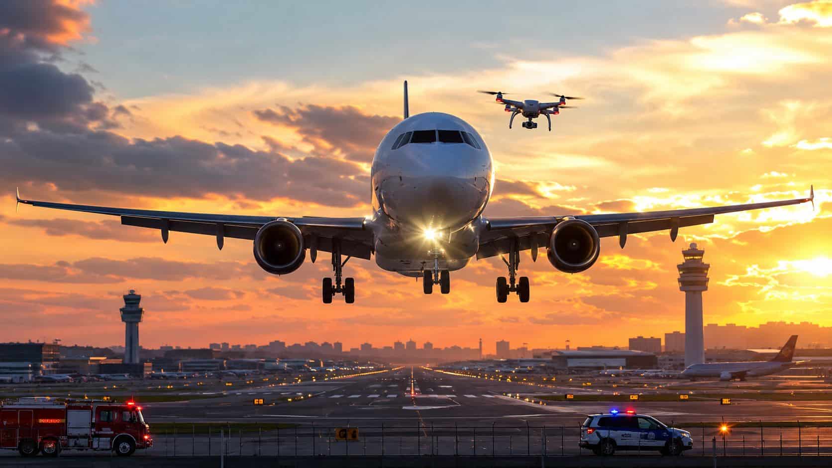 Important Safety Updates: JetBlue Aircraft Encounters Suspected Drone Strike at JFK Airport