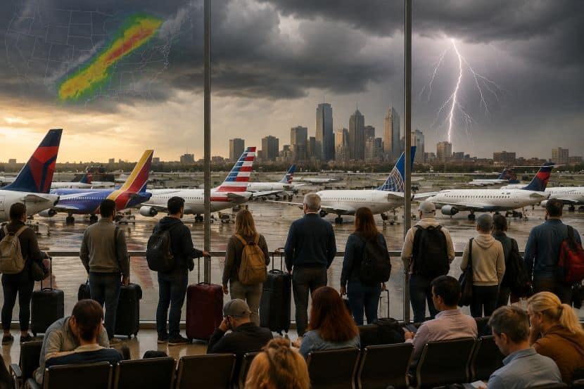 Travel Turmoil Hits John Glenn Columbus International Airport as Delta, Southwest, United, American Airlines and Republic Face 33 Delays and 7 Cancellations Affecting Atlanta, Chicago, Dallas and Across US