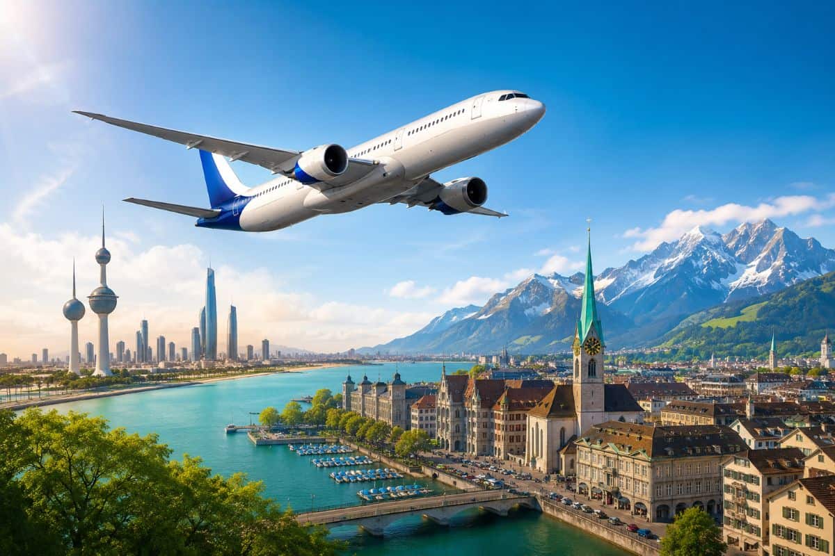 Kuwait Airways Expands Swiss Connectivity With New Zurich Service Boosting Summer Tourism Between Kuwait and Europe