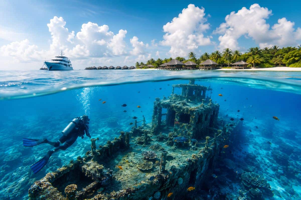 Maldives Expands Noonu Atoll Marine Tourism With New Artificial Reef Wreck Dive Experience at Siyam World Boosting Adventure Travel and Coral Conservation