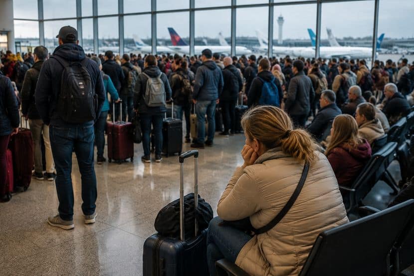 Hundreds of Passengers Left Stranded at Minneapolis–St Paul Airport as Delta Air Lines, Sun Country, American Airlines, United and Others Face 155 Delays and 17 Cancellations Impacting Chicago, Toronto, Denver, New York and More US Cities