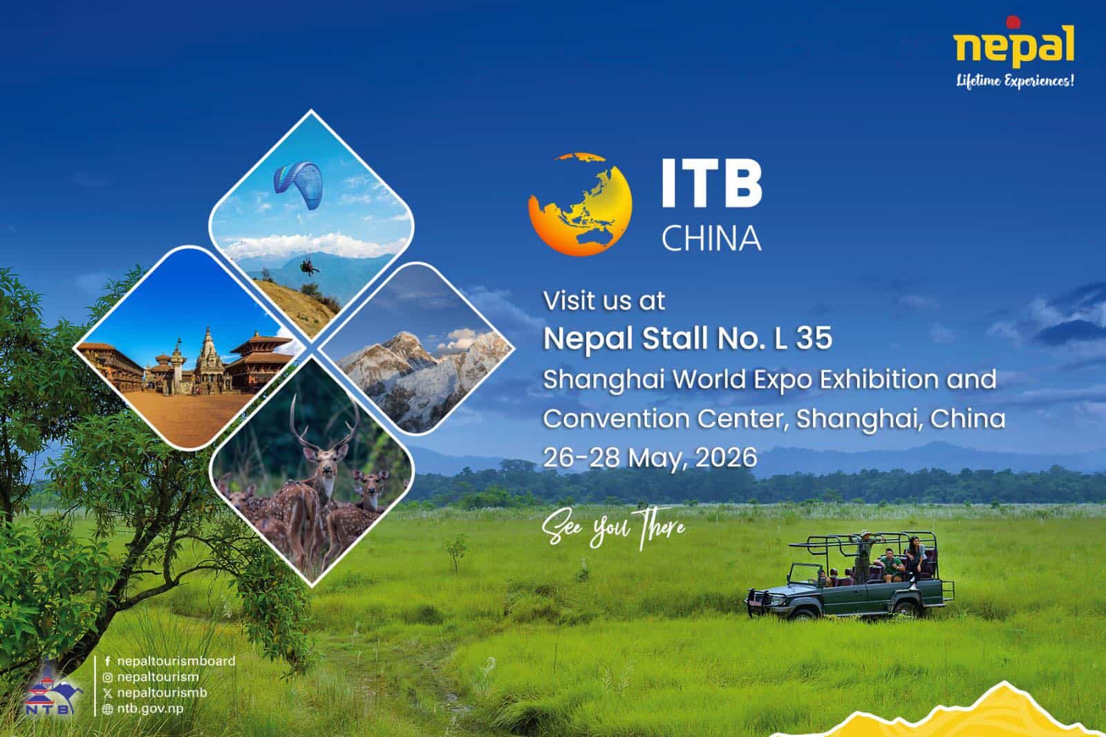 Explore Nepal: Adventure, Culture, and Wellness Tourism Unveiled at ITB China 2026