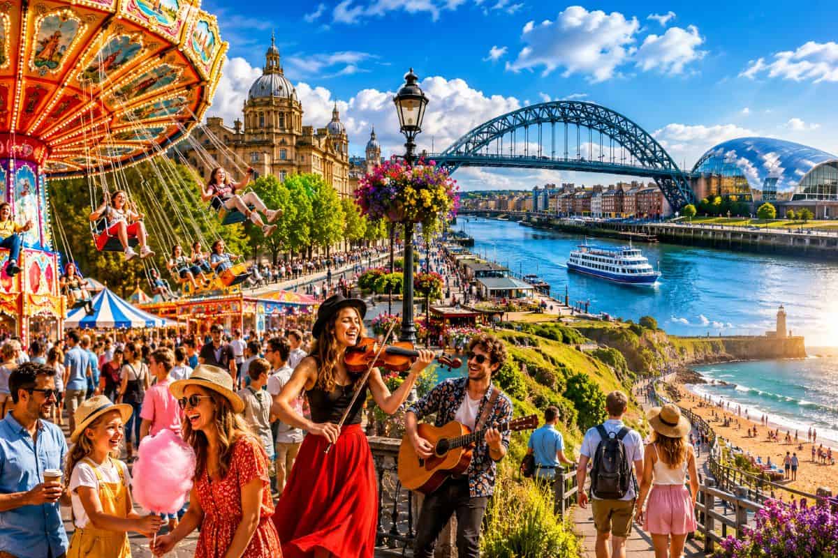 Newcastle Emerges as One of Britain’s Top Summer Travel Destinations as Historic Fair Brings Hundreds of Attractions, Free Entry, Live Entertainment and Coastal Escapes to Northeast England