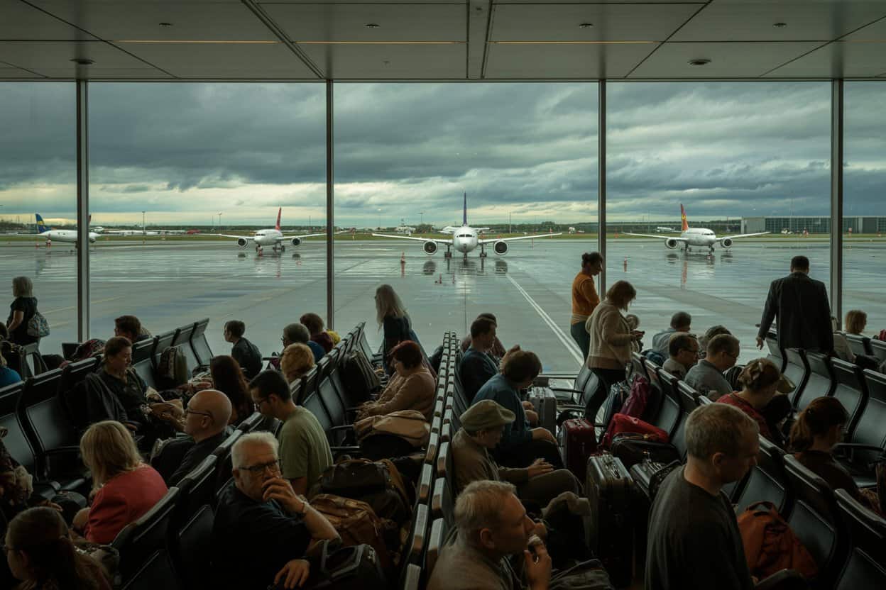Travelers Disrupted at Ottawa Macdonald–Cartier International Airport as Porter Airlines, PAL Airlines, and Jazz Aviation Suspend 7 Flights and Face Several Delays, Affecting Major Airports in Canada and the US, Including St. John’s, Washington, Halifax, Fredericton, Windsor, and Beyond