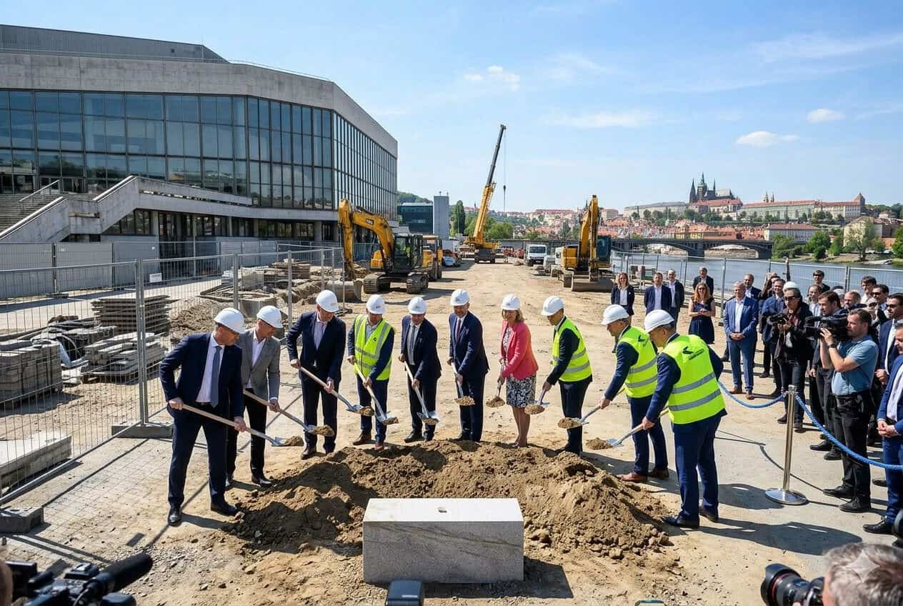 Prague Congress Centre unleashes a breathtaking architectural miracle with a spectacular multi billion dollar exhibition hall expansion