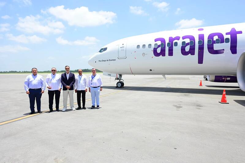 Arajet Unveils ‘Pico Diego de Ocampo’ Jet, Elevating Santiago as a Regional Air Hub