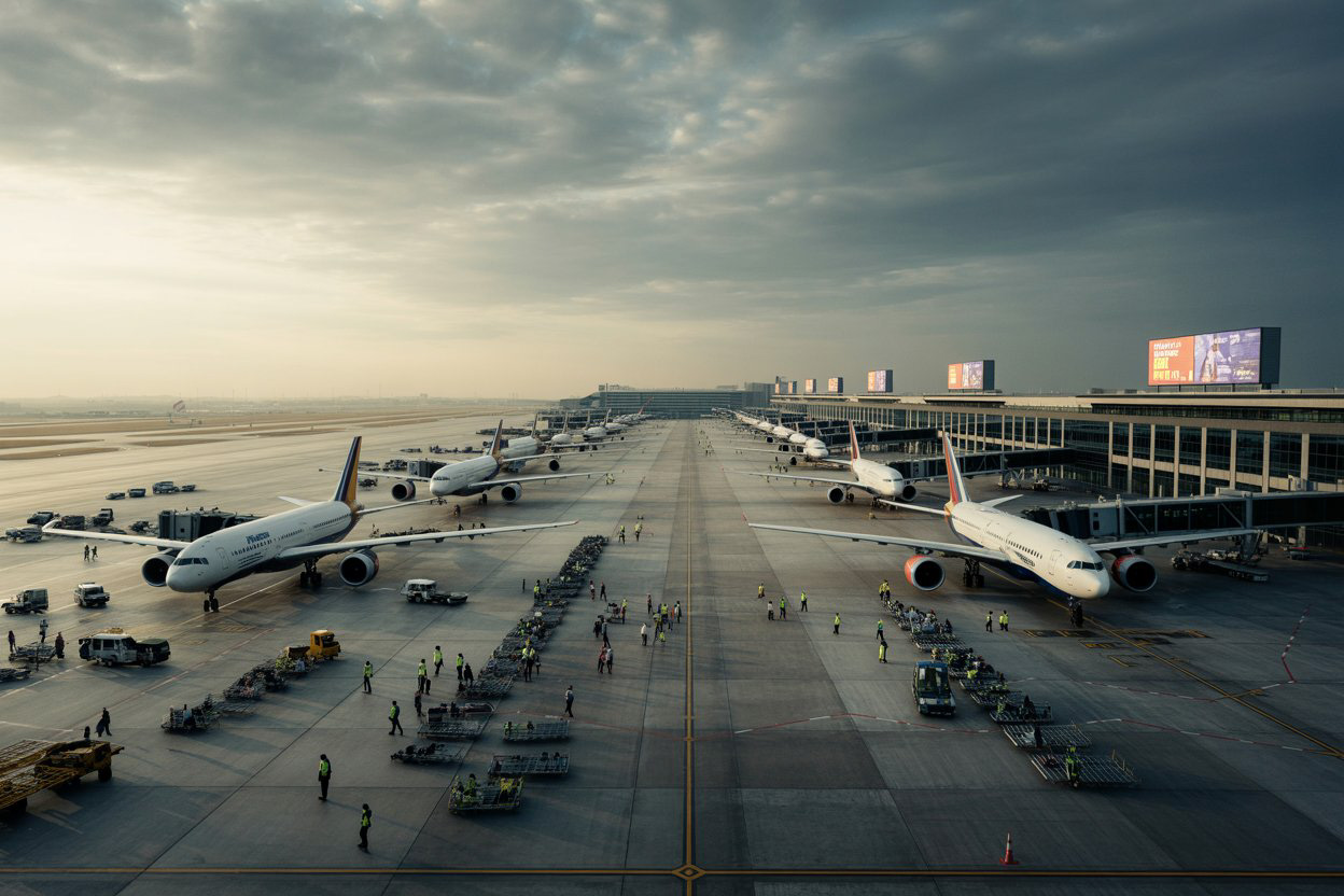 Portland International Airport Faces Travel Disruptions: American Airlines and Horizon Air Ground Flights and Delay Major Routes