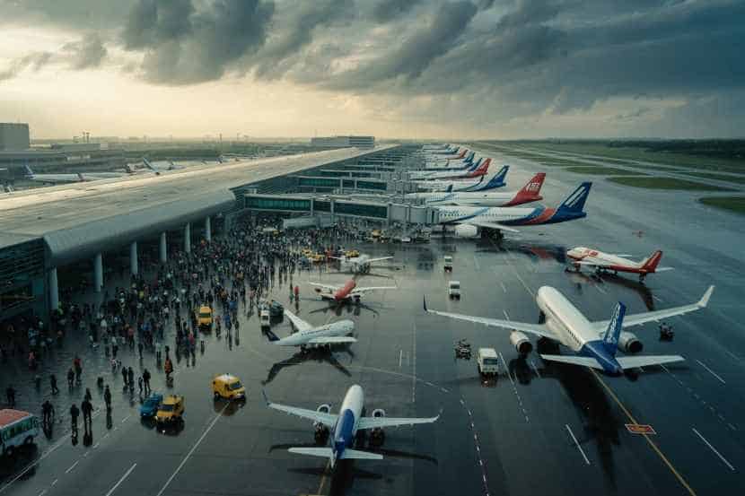 Passengers Stranded at Portland International Jetport as Republic Airways, Endeavor Air, PSA Airlines, Delta Air Lines, and American Airlines Ground 11 Flights and Face Several Delays, Disrupting Major Routes Across the US, Including Portland, Nashville, Baltimore, Philadelphia, Detroit, and Beyond