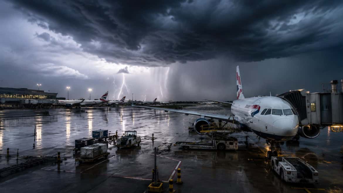 Travel Alert: Severe Storm Disrupts Over 900 Flights at London’s Heathrow and Gatwick Airports