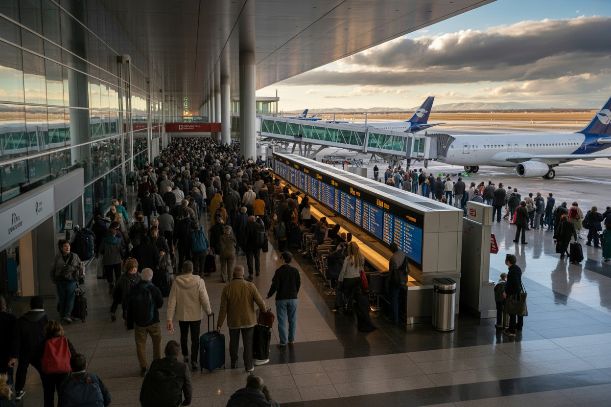 Flight Disruptions at Salt Lake City International Airport: Major Airlines Cancel 9 Flights