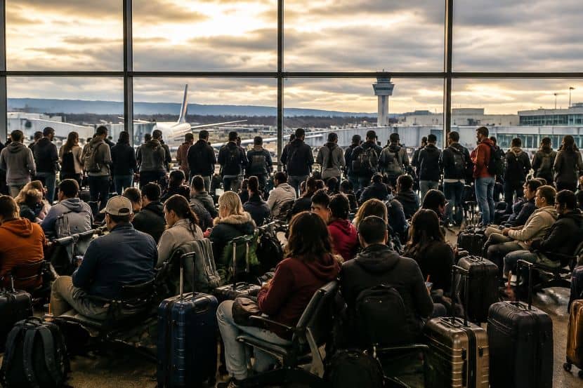 Travellers Grounded at San Francisco International Airport as United Airlines, Delta Air Lines, American Airlines, Southwest Airlines and Alaska Airlines Face 268 Delays and 5 Cancelations Disrupting Flights to New York, Los Angeles, Chicago, Seattle and Other US cities