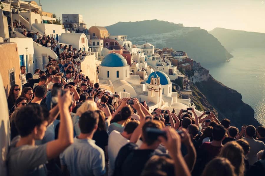 Australia Joins Global Discussion on Overtourism as Santorini’s Oia Tops Viral Destination List