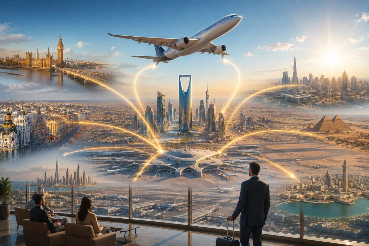 Saudi Arabia Expands Global Travel Access as Riyadh Air Unveils Six New Routes Connecting London Madrid Manchester Dubai Cairo and Jeddah With Riyadh