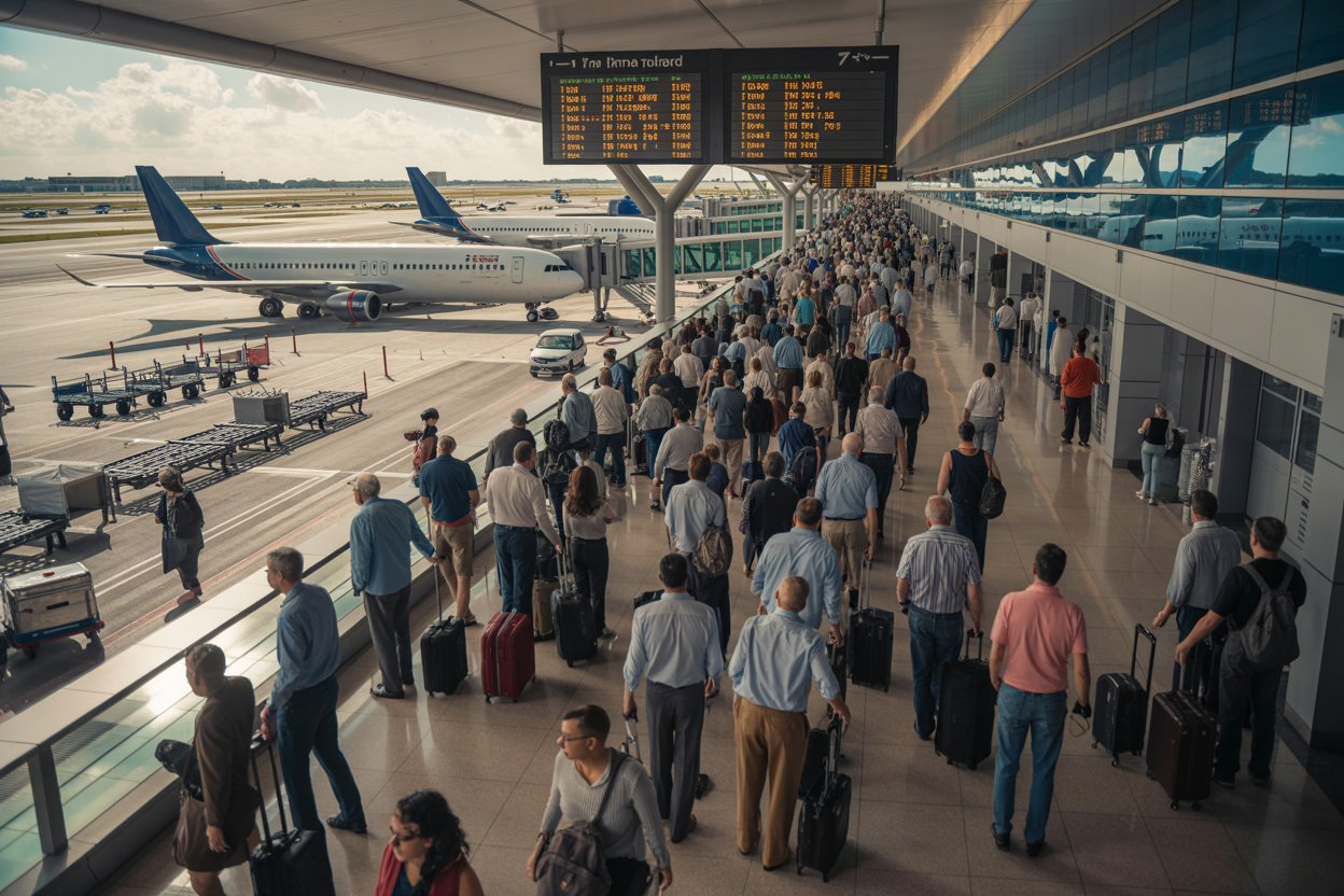 Travel Disruptions Impact Tampa International Airport as Delta and American Airlines Suspend Flights