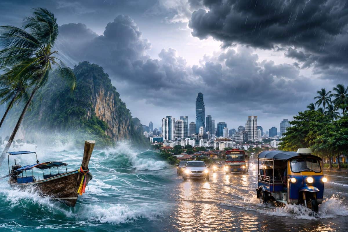 Travel Advisory: Heavy Rain and Storms Impacting Thailand’s Key Tourist Destinations