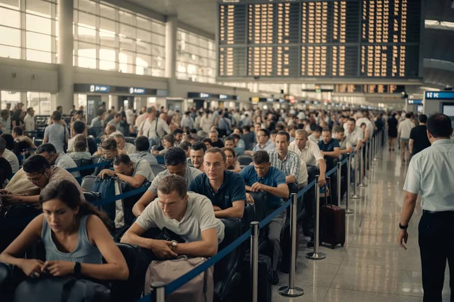 Greece Joins Portugal, Germany, Spain, Italy, Belgium, France and More Countries as UK Passengers Swept Into Athens Tourism Aviation Bottleneck Crisis Amid Passport Verification Delays, Security Screening Overload and Ryanair Flight Departure Failure