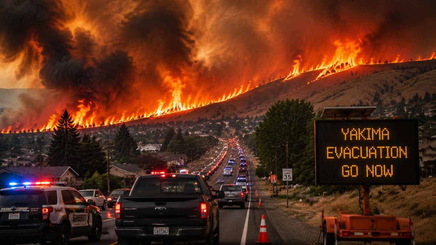 Travel Alert: Yakima Valley Wildfire Triggers Emergency Evacuations and Tourism Disruptions