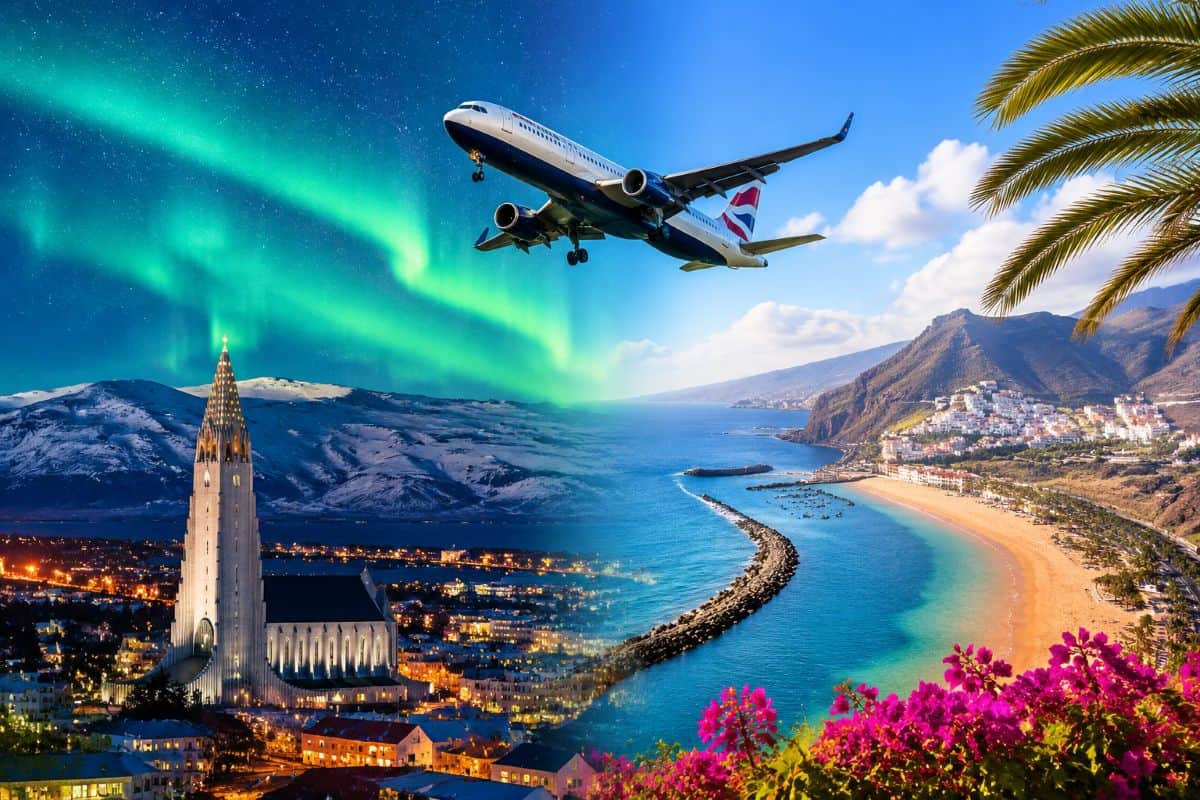 United Kingdom Launches Exclusive British Airways Avios Only Flights to Iceland and Spain for October Half-Term as Reykjavík Northern Lights and Tenerife Beach Escapes Drive Demand
