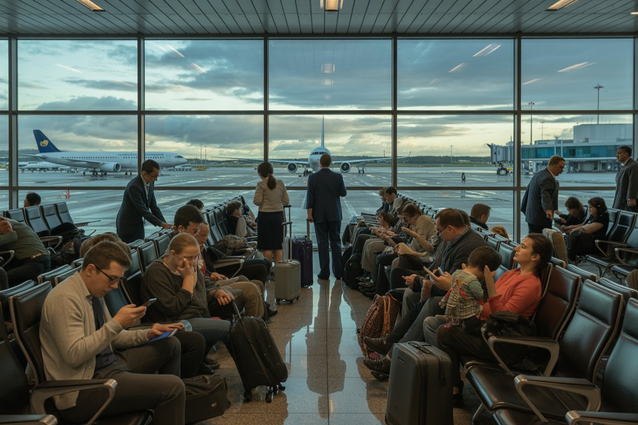 Travelers Grounded at Vancouver International Airport as Air Canada Rouge, Jazz Aviation, and WestJet Cancel 8 Flights and Face Numerous Delays, Impacting Major Routes Across Canada, the US, Germany, Japan, China, and Hong Kong