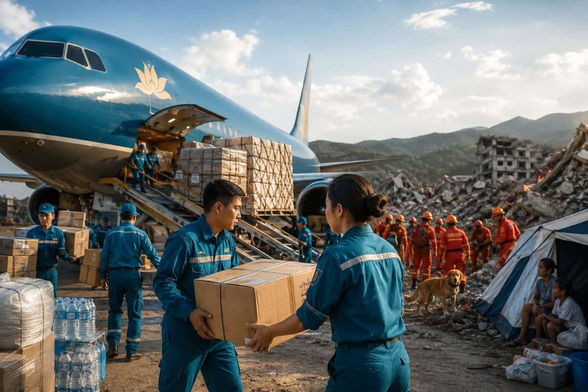 Vietnam Airlines Mobilizes Humanitarian Aid Flight to Venezuela Amid Earthquake Recovery Efforts