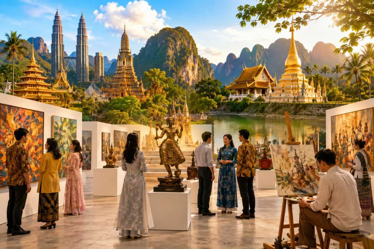 Vietnam Hosts ASEAN Travelling Art Exhibition: A Showcase of Cultural Heritage and Tourism Connections