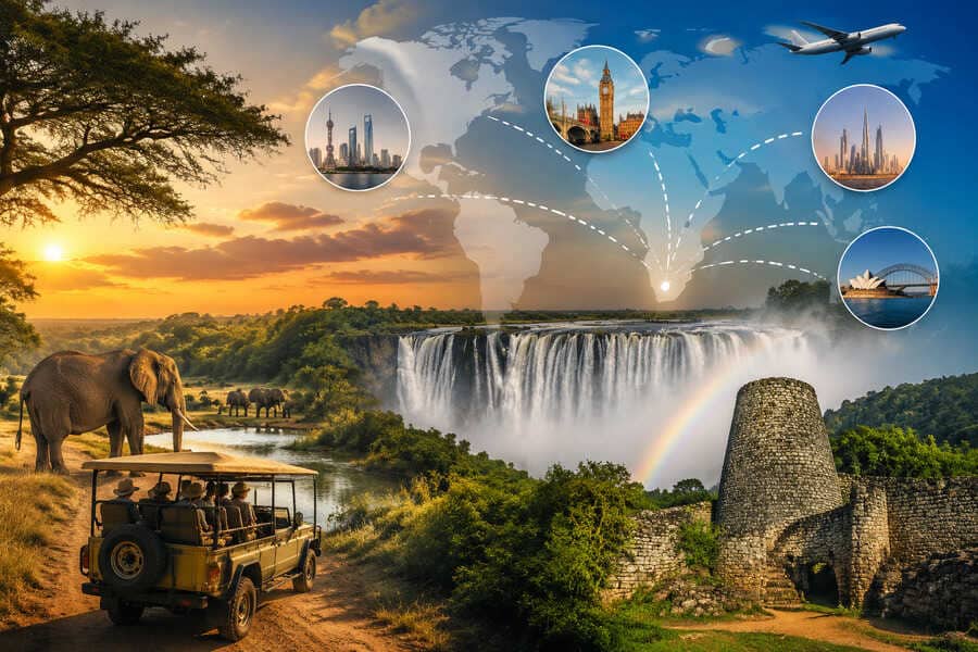 Zimbabwe Tourism Sees Strong Global Growth as Asia, Europe and Africa Drive Surge in International Arrivals