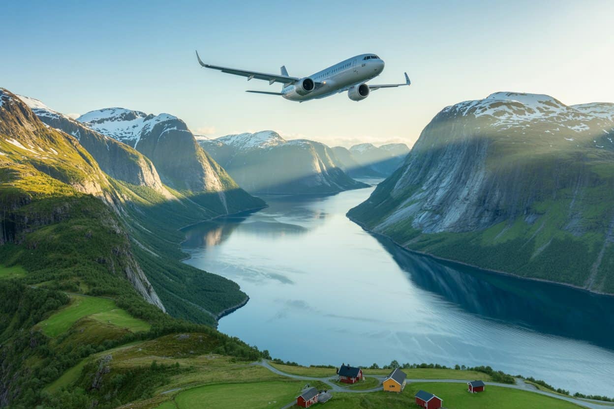 Flights from Leeds Bradford Airport to Norway Fjords via Bergen Open New Direct UK Gateway as Jet2 Expands Scandinavian Tourism Routes Boosting Yorkshire International Connectivity and Leisure Travel Demand