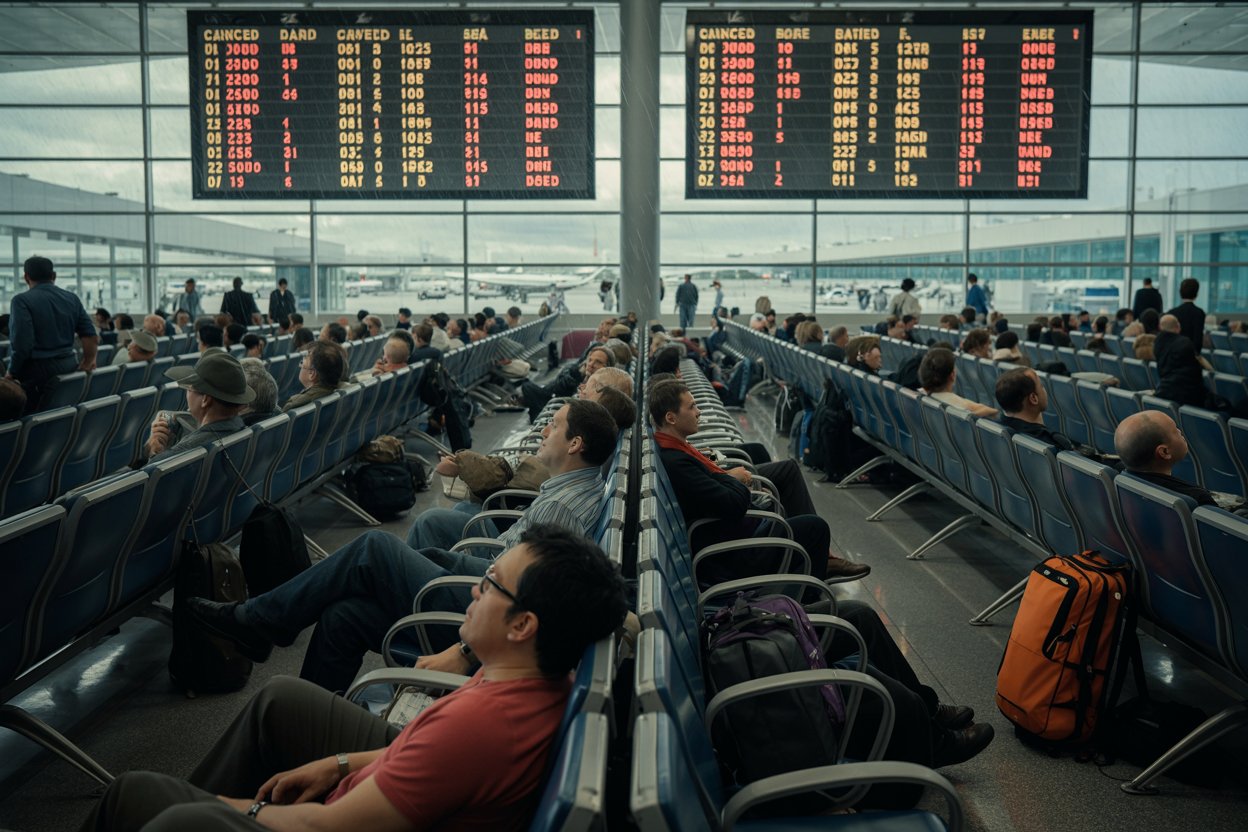 China Flight Chaos Deepens as Beijing Daxing PKX, Guangzhou Baiyun CAN, Shenzhen Bao’an SZX, Beijing Capital PEK, Shanghai Hongqiao SHA, Kunming KMG and Multiple Airports Including Hangzhou HGH, Xiamen XMN, Xi’an XIY and Wuhan WUH Hit by 196 Cancellations and 1086 Delays Across Domestic and International Networks