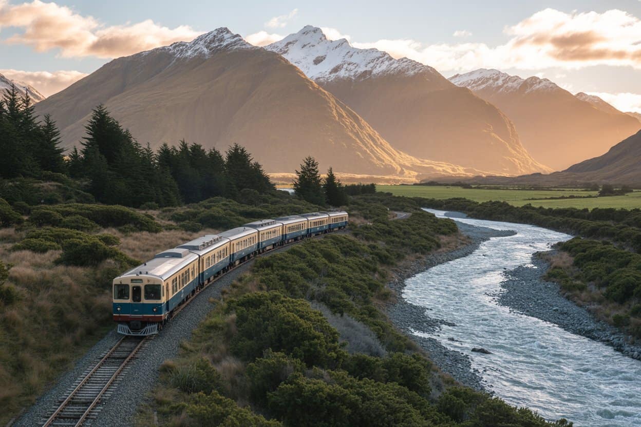 New Rail Travel Revolution Now in New Zealand as Scenic Train Journeys Become Top Global Tourism Attraction