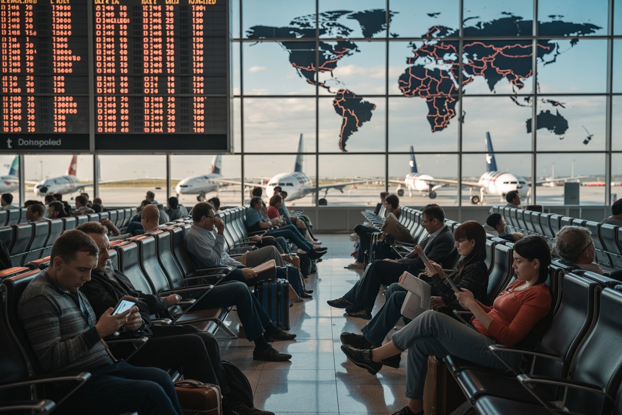 Travelers Stranded at Milwaukee Mitchell International Airport as 23 Flights Are Delayed and 5 Canceled, Disrupting American Airlines, Delta Air Lines, Southwest, United, Spirit, and More Across Domestic Routes to Atlanta, Chicago, Denver, Dallas, Orlando, and International Connections