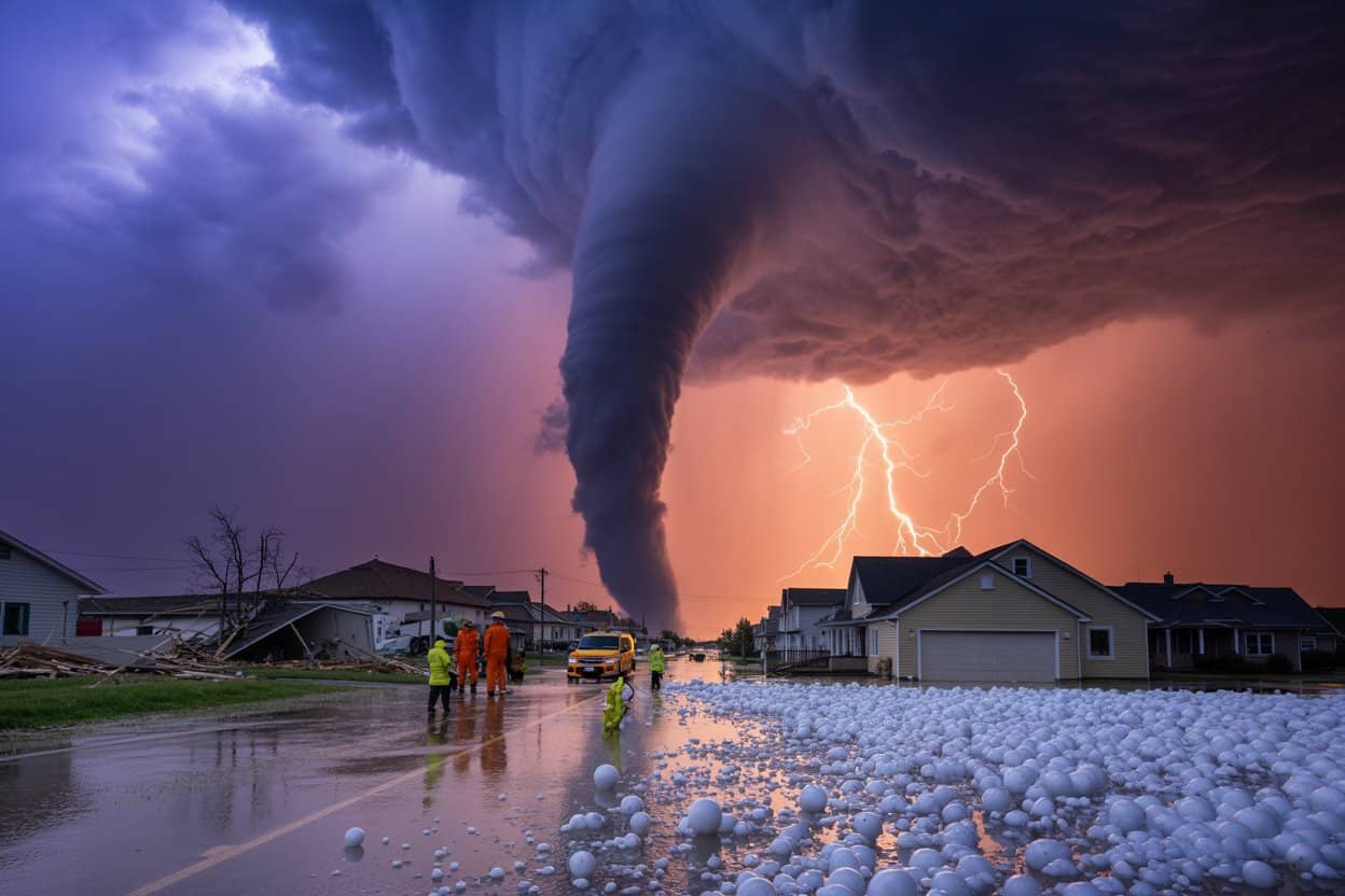 Houston Joins Galveston, Corpus Christi, Freeport, Beaumont, Lafayette and More Cities in Texas and Louisiana to Embrace Tropical Storm Arthur with Floodings and Strong Winds Affecting Millions Across Southern United States