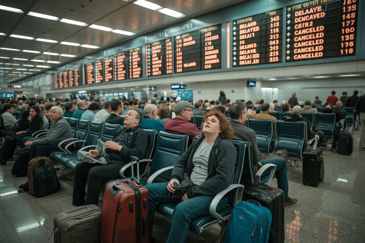 Europe Aviation Travel Chaos Engulfs KLM, Air France, British Airways and SAS Network as 41 Flight Cancellations and 141 Delays Disrupt Netherlands, France, United Kingdom and Nordic Countries Including Sweden, Denmark and Norway, Triggering Widespread Passenger Disruption Across Major European Routes