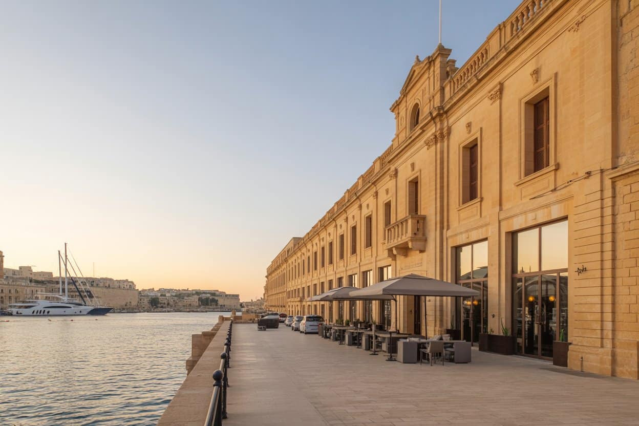 Lascaris Power Station in Malta Reimagined as Luxury Boutique Hotels