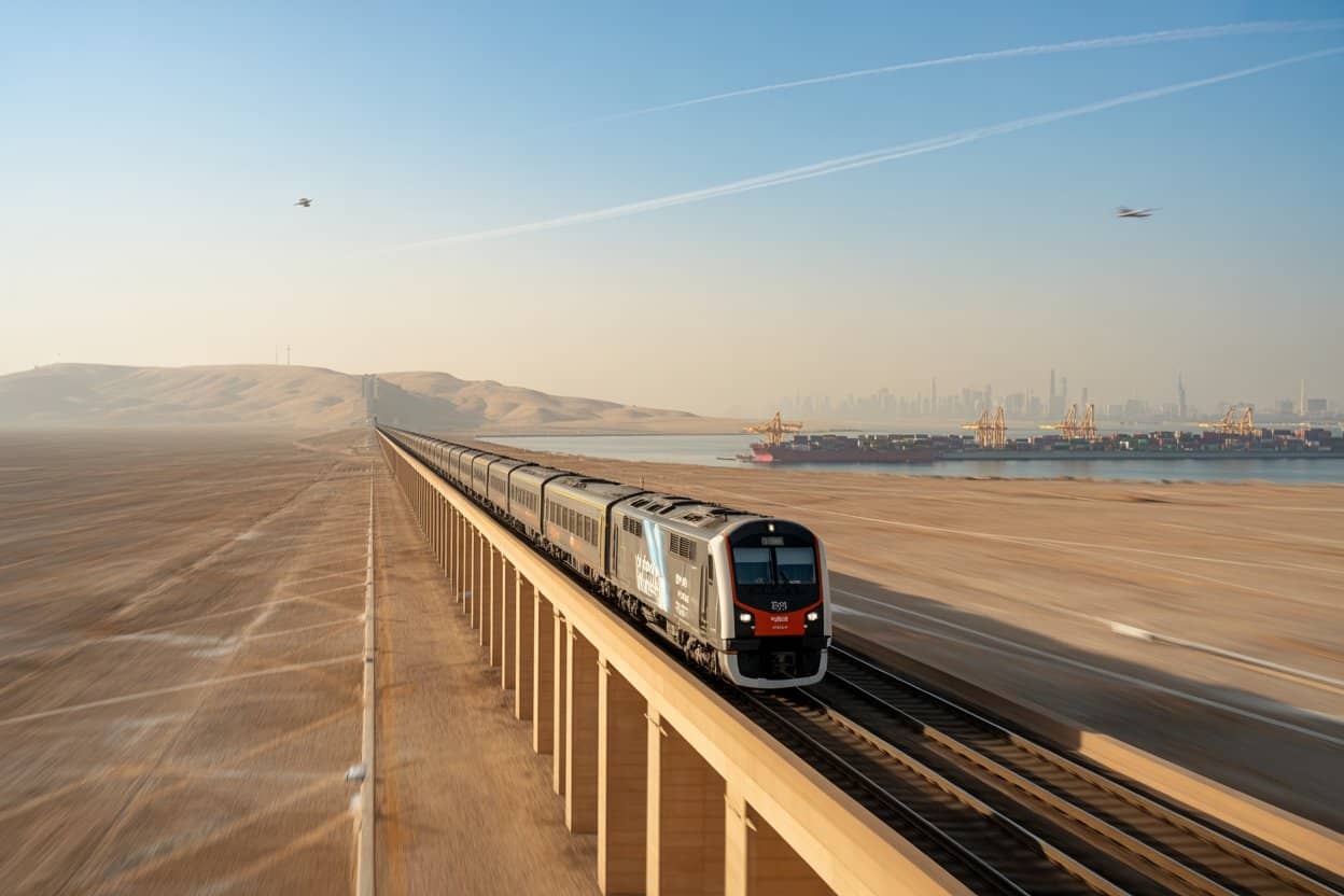 Turkey Advances Rail Corridor Vision Connecting Europe and Gulf Through Jordan and Syria Toward Medina Mecca and NEOM While Redefining Regional Trade Routes and Challenging Competing Strategic Pathways