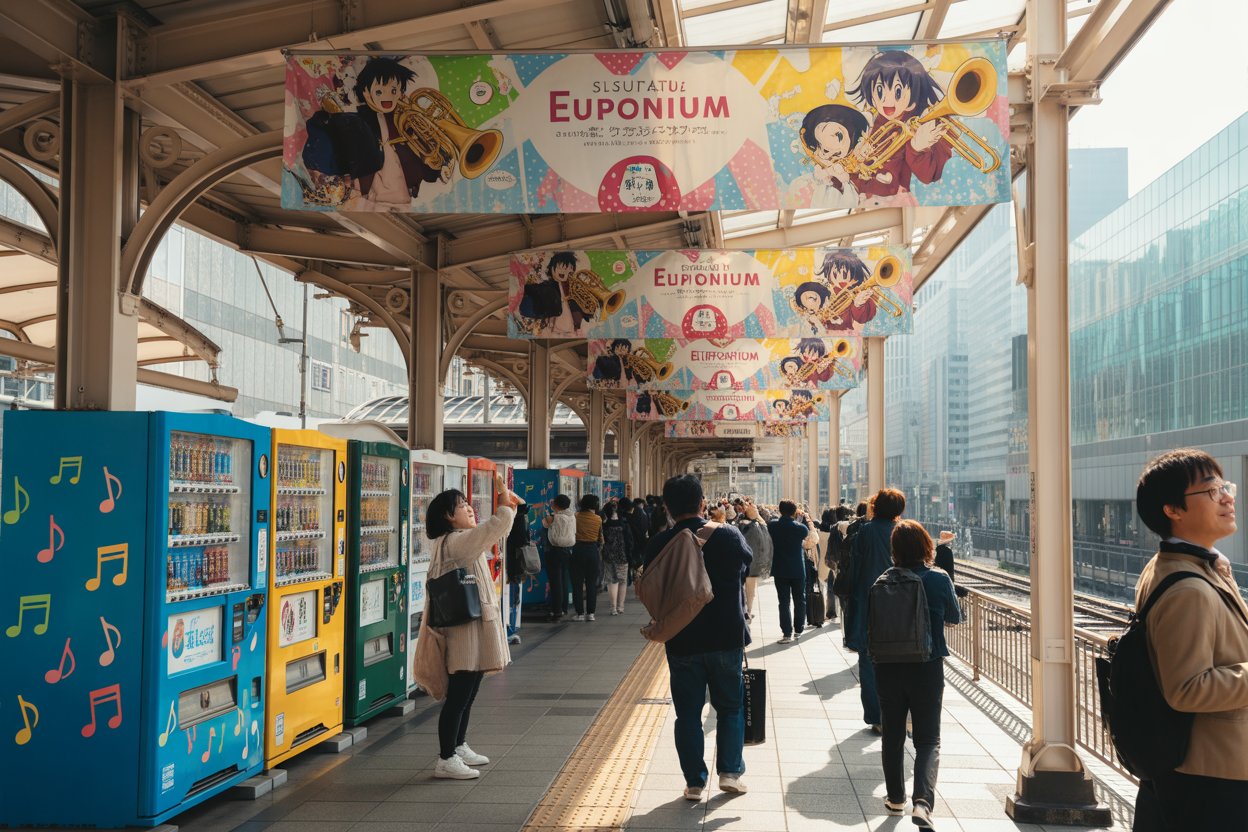 Uji Station: An Anime Wonderland Celebrating Sound! Euphonium in June 2026