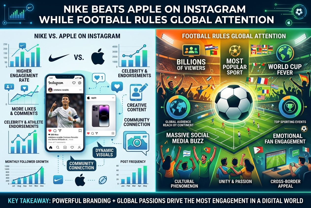 Nike Reigns on Instagram: A Deep Dive into the World’s Most Valuable Brands