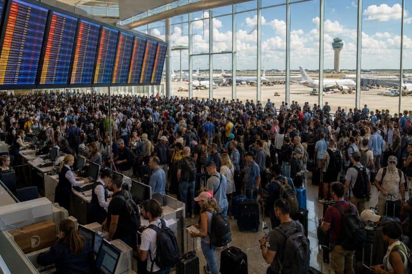 Thousands of Passengers Left Stranded Across the US as North Carolina, Georgia, Texas, Massachusetts, Florida, New York and California See 376 Flights Grounded and 826 More Delayed, Hitting American Airlines, Delta Air Lines, JetBlue, Southwest and United Networks—Here’s What Travelers Need to Know Before Heading to the Airport