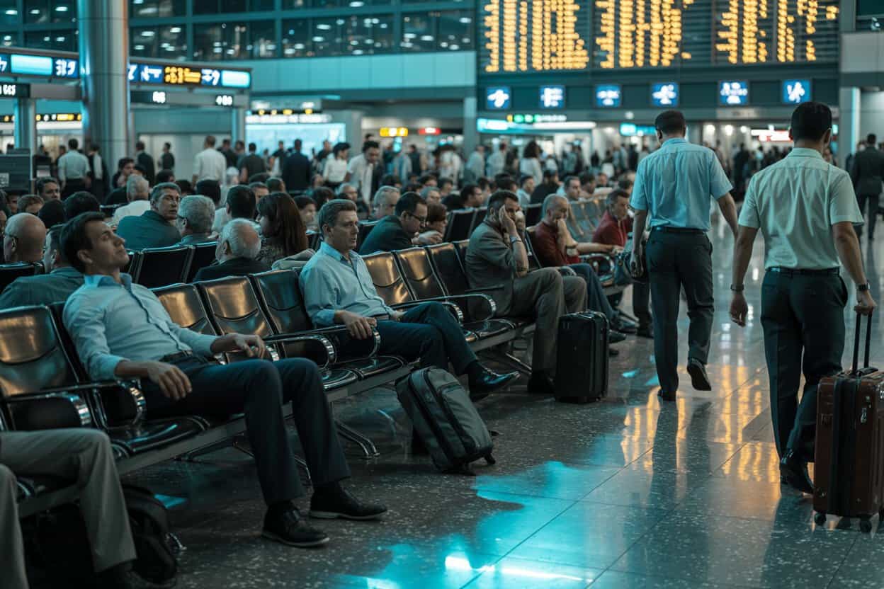 Travel Chaos Unfolds at Humberto Delgado Airport as 105 Delays and 2 Flight Cancellations Disrupt Major Airlines and Routes to London, Paris, Madrid, Amsterdam, Porto, and New York