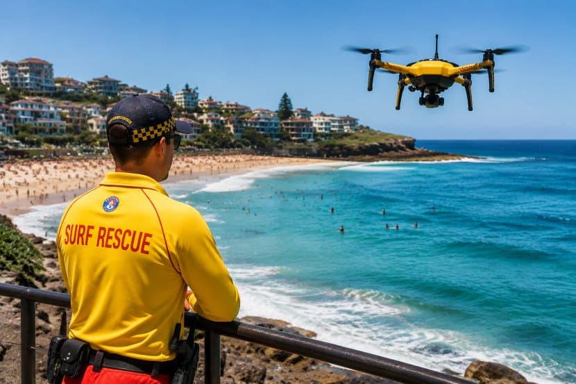 Australia’s Coogee Beach Shark Attack Triggers Drone Surveillance Overhaul as New South Wales Reviews Airspace Restrictions Amid Rising Coastal Safety Concerns